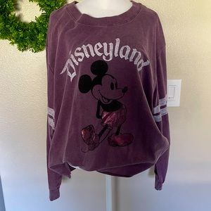 Disney Parks Varsity Mickey Sweatshirt